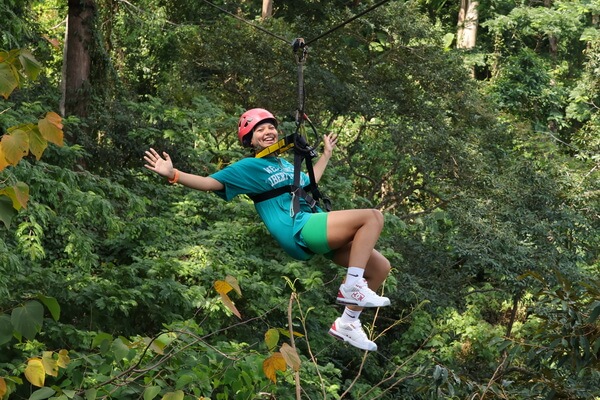 Zipline и верёвочный парк Микли